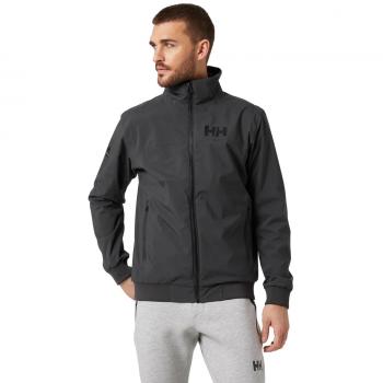 Helly Hansen Men's HP Racing Lifaloft Waterproof Bomber Jacket - Dark Grey S