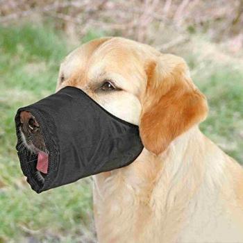 Bozal de Nylon Talla XS para Perros, Color Negro - TRIXIE