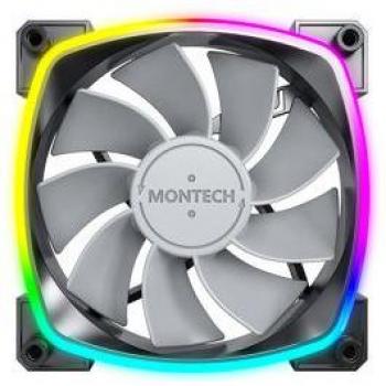 Ventilador Montech RX120 PWM ARGB 120mm Negro (Invertido)