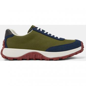 CAMPER Drift Trail VIBRAM - Men's Green Sneakers (Size 45, Cotton Fabric)