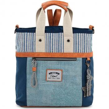 SKPAT Marsella Mochila Multiposición para Mujer, Color Azul, Casual, Pequeña, Moda 314499
