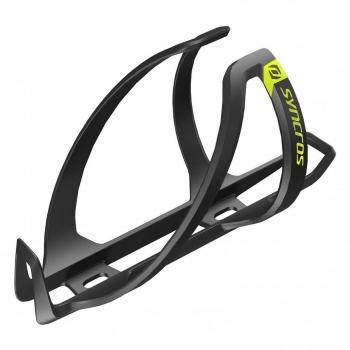 Portabidón Syncros Coupe 1.0 Carbon Negro con logo amarillo