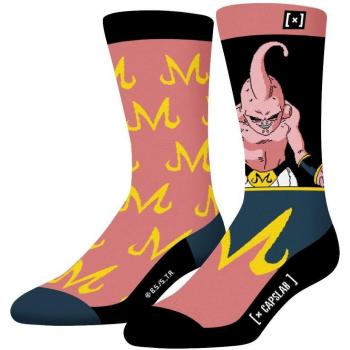 Par de calcetines urbanos Dragon Ball Z Buu, algodón, 1 par, diseño de fantasía, alto y transpirable