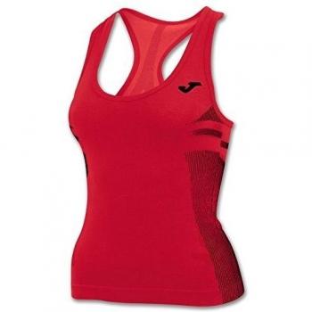 Joma Brama Emotion - Camiseta térmica para Mujer, Color Rojo, Talla XS-S