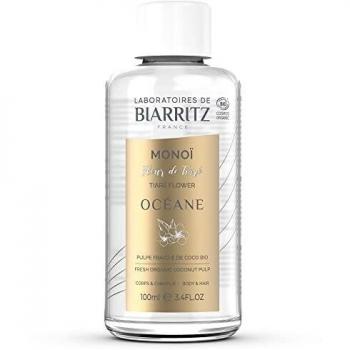 Laboratoires de Biarritz Monoï - Solución hidratante de flor de tiaré, certificado orgánico