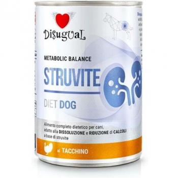 Disugual Comida Húmeda Struvite De Pavo Para Perros 400 Gr