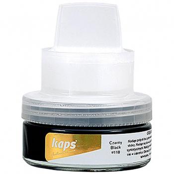 Kaps Crema Zapatos Brillo con Aplicador de Esponja, Brillo de la Piel Instantáneo, Brillance, 10 colores