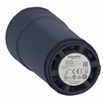 Tapa de cierre Harmony XVU, Ø 60mm, alimentación 100 → 240 V AC, color negro