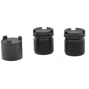 Kit Terminal Look X-Track Race con Llave, Accesorio Negro Unisex Adulto