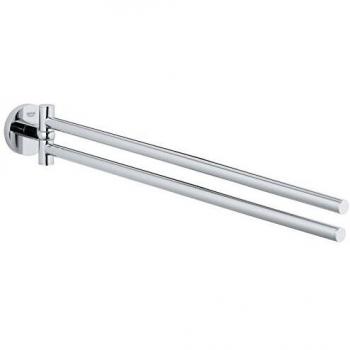 Grohe Essentials Double Swivel Towel Bar 40371
