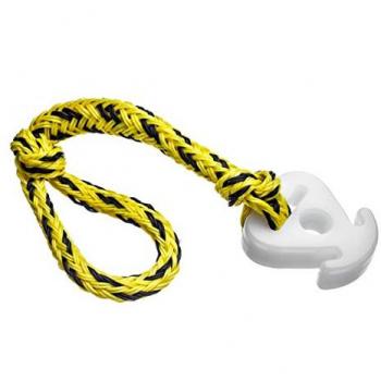 Seachoice Tubo Cuerda Conecta 4 Jinetes Amarillo - Cable de conexión para hasta 4 conductores, color amarillo