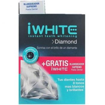 IWhite Diamond Kit de Blanqueamiento Dental con 10 Moldes Prellenados y Pasta Dental Blanqueadora Supremo
