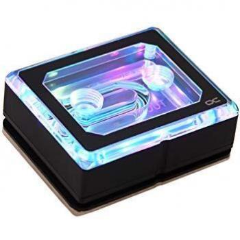 Alphacool Eisblock XPX Aurora Pro CPU Water Block - Black Acrylic Digital RGB