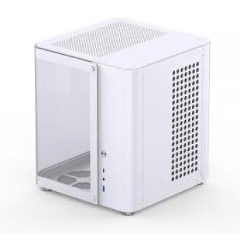 Jonsbo D31 STD Midi Tower Case - Micro-ATX, Vidrio templado, Color Blanco