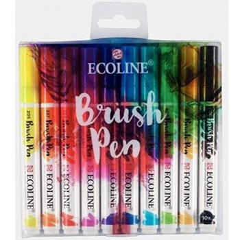 ECOLINE BRUSHPEN ESTUCHE 10