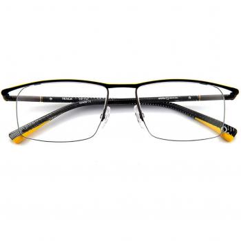 Etnia Barcelona Tesla BKYW Armazones para Hombre Negros con lentes recetados