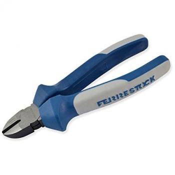 Alicate de corte diagonal Ferrestock 150 mm con mango bimaterial