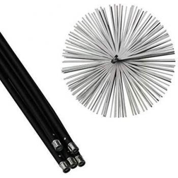 Perel VK100 Kit de limpieza para chimeneas