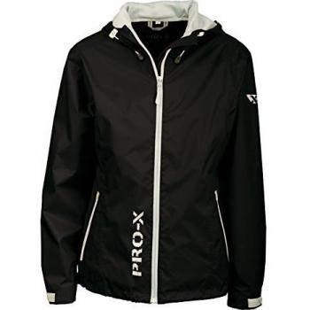 Chaqueta Outdoor Pro-X Elements Flash de Poliamida Negra para Mujer con Packtasche - Talla 38