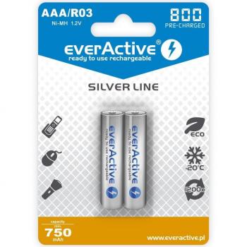 EverActive EVHRL03-800 AAA NiMH 1.2V Recargables (2 Unidades)