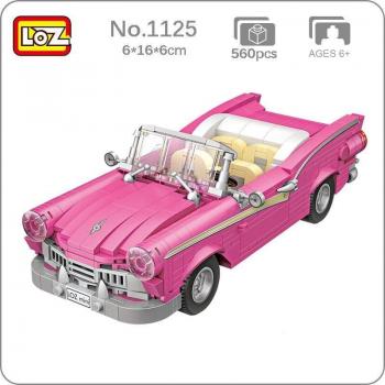 Loz 1225 - Descapotable Rosa Cabrio 560 Piezas