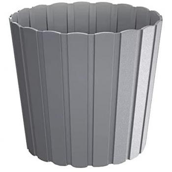 Maceta BOARDEE BASIC 3,9L Gris Piedra dimensiones (mm) 199x199x179 para Jardín