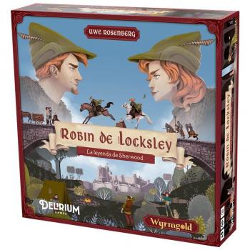 Robin De Locksley: La Leyenda De Sherwood - Juego de mesa, incluye tablero, cartas de personajes, fichas, dados y manual de instrucciones