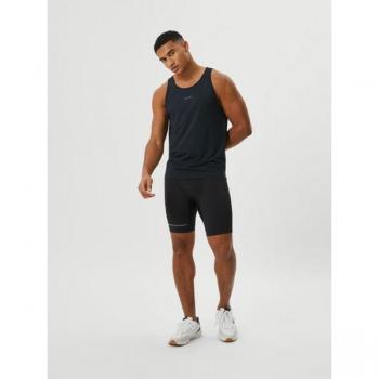 Borg Running Short Tights Black, M