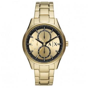 Reloj Armani Exchange Dante AX1866 hombre acero inoxidable, esfera negra, cronógrafo, resistencia al agua 50 metros, correa de acero con cierre desplegable
