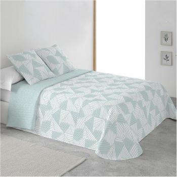 Colcha Boheme Carla Agua Reversible de Diseño Estampado