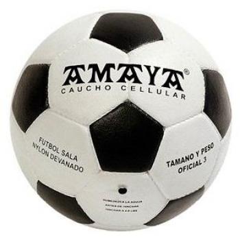 Amaya 700134 Balón de Fútbol, Blanco, Talla Única