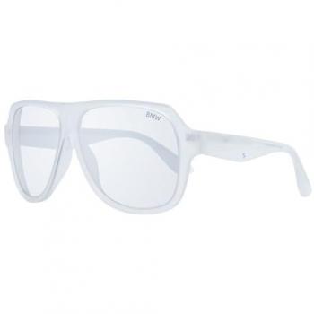 BMW Pilot Sunglasses BW0035 59 White One Size Mirrored Men's Eyewear