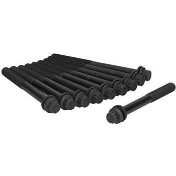 Juego de tornillos de culata AJUSA 81045300 - Incluye tornillos de alta resistencia, diseño específico para la culata, fabricado en acero, acabado anticorrosivo, compatible con múltiples modelos de vehículos