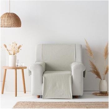 Funda cubre sofá/chaise longue GAMUSI Alicante rayas beige