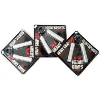 Heavy Grips HG100 + 150 + 200 - Set de 3 pinzas de entrenamiento de mano de fitness y ejercicio para hombre