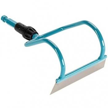 Gardena Combisystem Ratissoire 12 cm - Hoja de acero inoxidable para desmalezar y aflojar suelo, compatible con mangos del sistema combi