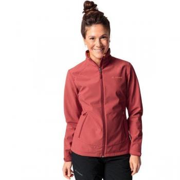Vaude Chaqueta Softshell Cyclone VI Rosa, forro polar para mujer, talla 38