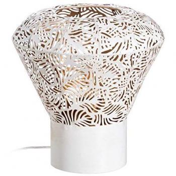 Lámpara de mesa Blanco Dorado Hierro 40 W 240 V 27 x 27 x 28 cm