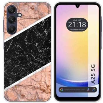 Funda de Silicona para Samsung Galaxy A25 5G con Diseño de Mármol 07