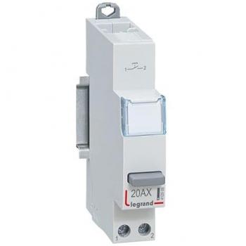 Pulsador Legrand 20 A 250V 1 NA Modelo 412908 - Cumple Norma - Fluorescentes 20 AX