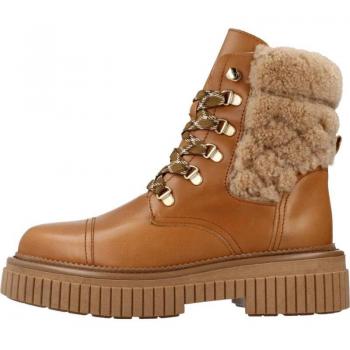 Botines de Mujer Alpe Modelo Bimba Color Marrón Claro