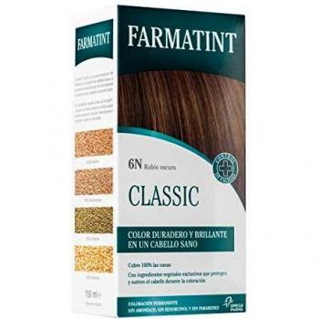 Farmatint 6N Dark Blonde Hair Color Gel - 135ml, Gray Coverage and Hair Care
