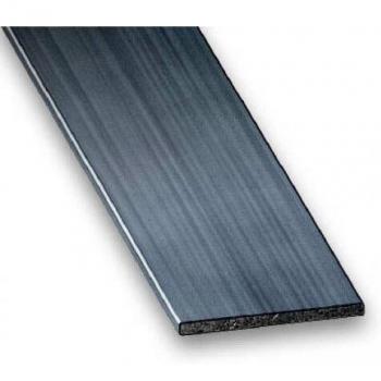 Perfil liso de acero laminado en frío pintado 25 x 2 mm 1 m