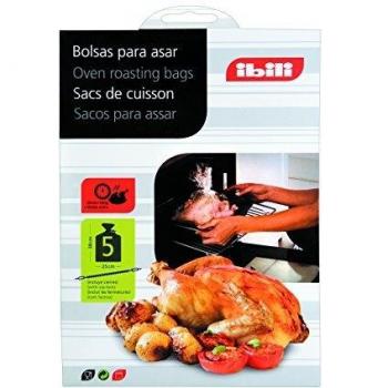 Ibili 753700-5 Bolsas Para Asar 25X38 Cm