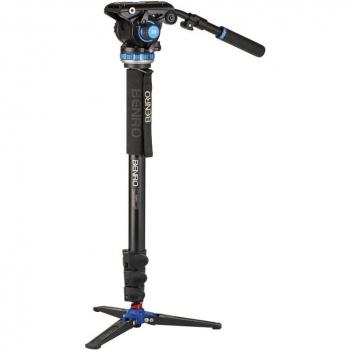 Benro A48FDS6Pro Video Monopod Kit with S6PRO Head and VT2 Base