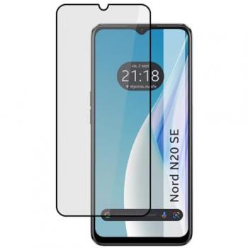 Protector de Cristal Templado Completo 5D Negro para Oneplus Nord N20 SE con Adhesivo Total