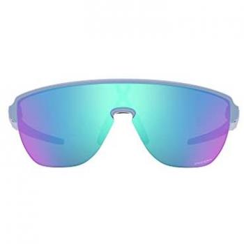 Oakley Retro Semi-Rimless Sunglasses, Blue, Male, Size: ONE SIZE, 42 MM