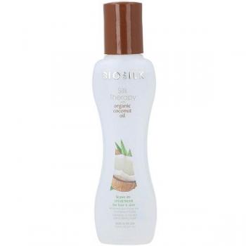 Biosilk Silk Therapy Coconut Oil Leave-In Treatment 67ml - Moisturizing Care for Hair and Body