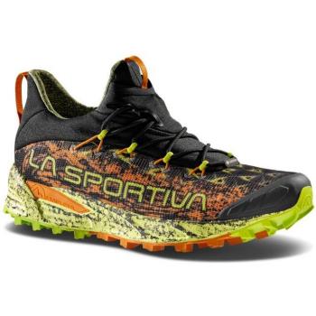 Zapatillas La Sportiva Tempesta GORE-TEX amarillo naranja negro - Talla 44, impermeables, transpirables, suela de goma Vibram, diseño ligero y versátil para senderismo y trail running