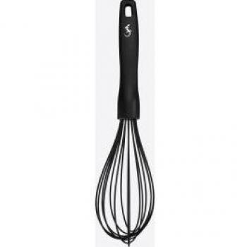 Batidor pequeño de silicona platino smart 1 unidad (Negro) - Lurch